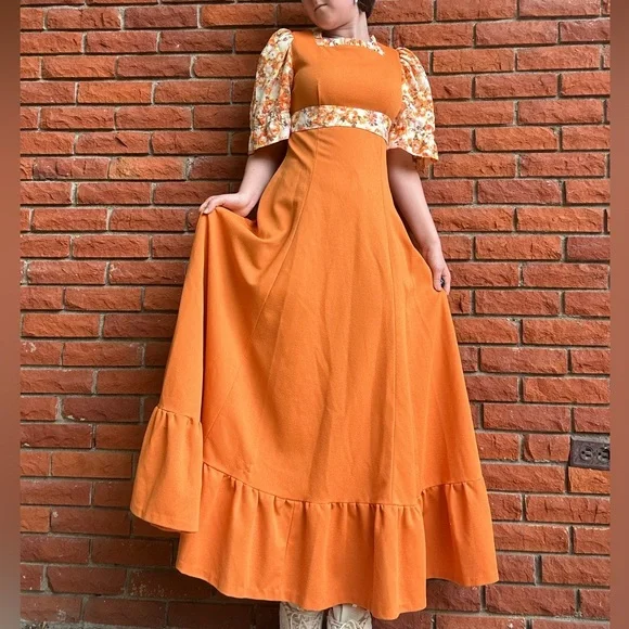 Handmade vintage cottagecore gown - Picture 11 of 15